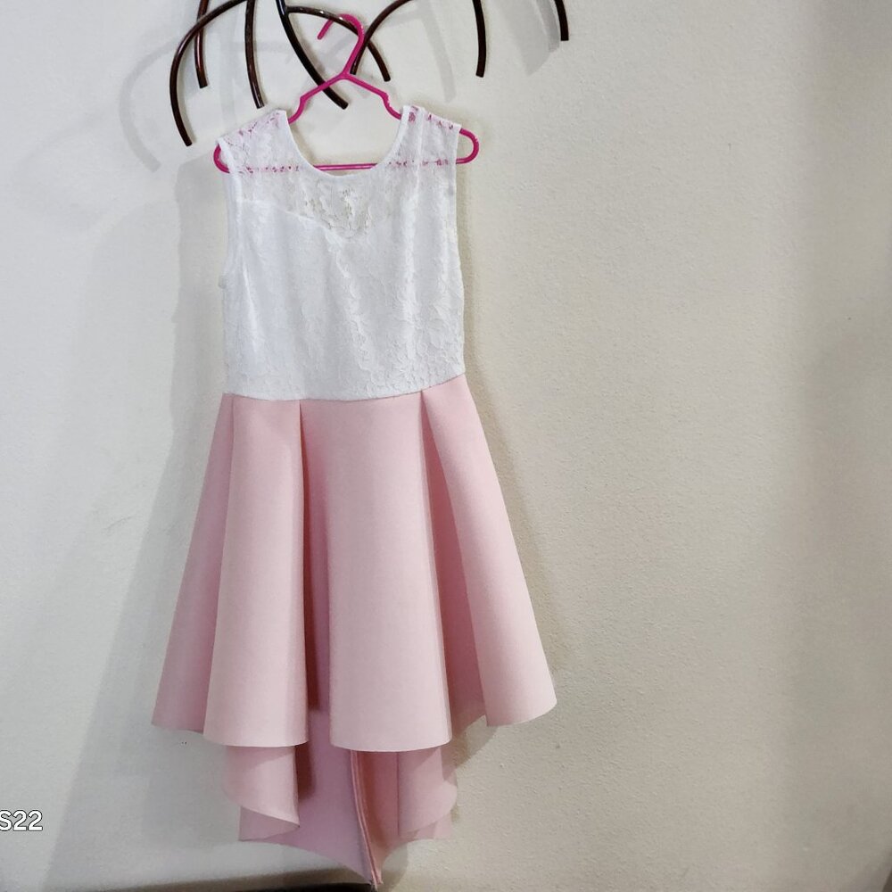 Rare Editions pretty in pink fancy dress young girl. Size 5 pink and white.